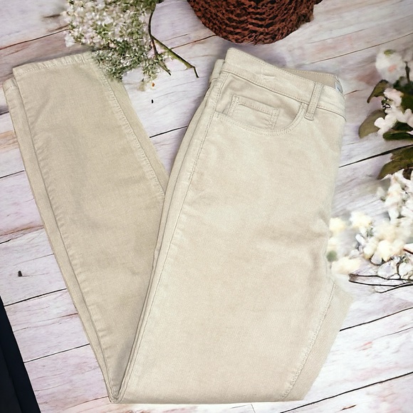 LOFT Corduroy Pants NWT in Tan Cream Sz 6/28 - Picture 12 of 12